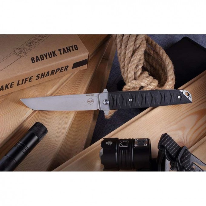 Нож MR BLADE БАДЮК STONEWASH, D2 Badyuk Stonewash d2