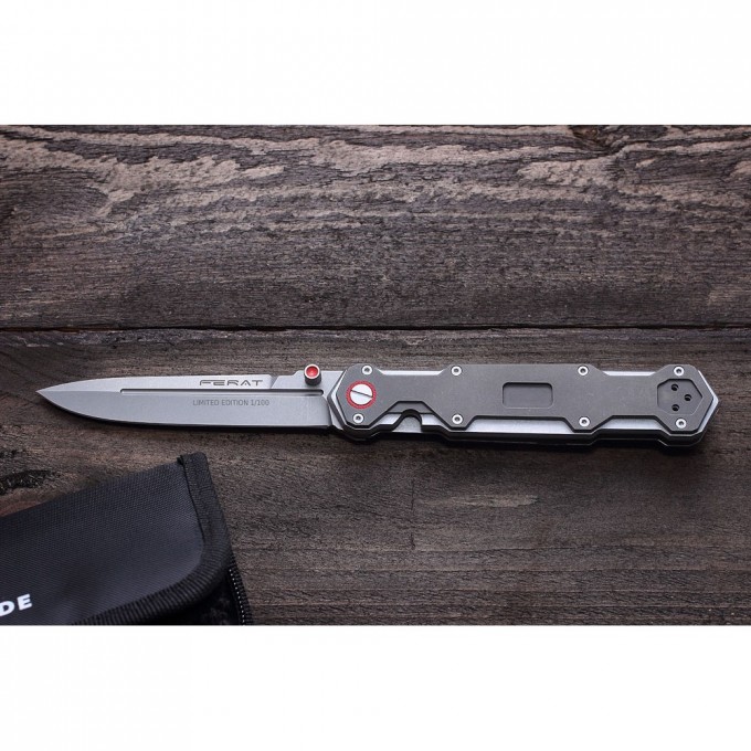 Нож MR BLADE FERAT M390/TITANIUM Ferat M390 Titanium Нож MR BLADE FERAT M390/TITANIUM Ferat M390 Titanium