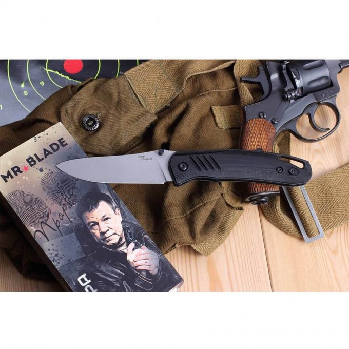 Нож MR BLADE HIT STONEWASHED MB217 Нож MR BLADE HIT STONEWASHED MB217