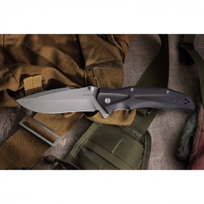 Нож MR BLADE HT-2 STONEWASH HT2 Stonewash Нож MR BLADE HT-2 STONEWASH HT2 Stonewash