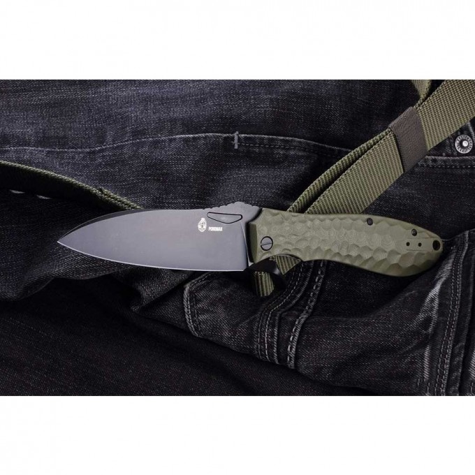 Нож MR BLADE PONOMAR OLIVE BLACKWASH BR016 Нож MR BLADE PONOMAR OLIVE BLACKWASH BR016