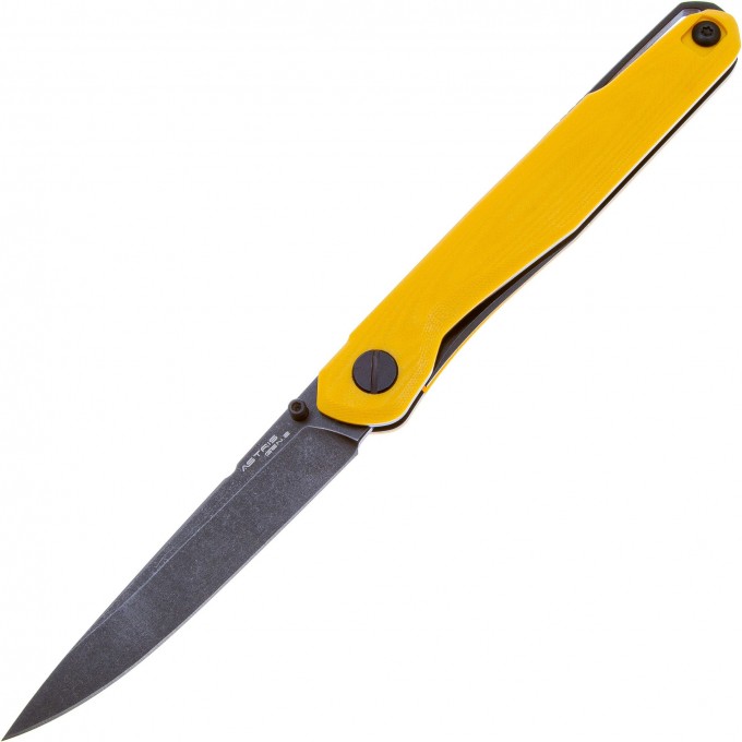Нож складной MR.BLADE ASTRIS Gen.2 (Black Stonewash, G10 Yellow) YL Нож складной MR.BLADE ASTRIS Gen.2 (Black Stonewash, G10 Yellow) YL