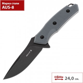 Тактический нож MR.BLADE HELLCAT COVERT MB911-A8BSW/G10GY Тактический нож MR.BLADE HELLCAT COVERT MB911-A8BSW/G10GY